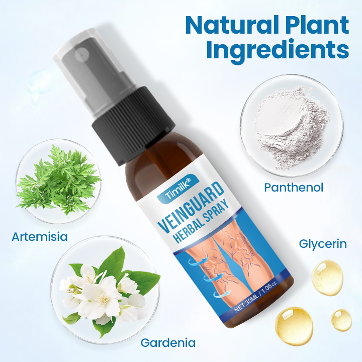 Timilk® VeinGuard Spray pe bază de plante-✅ S-a dovedit clinic că elimină venele varicoase în doar 7 zile!