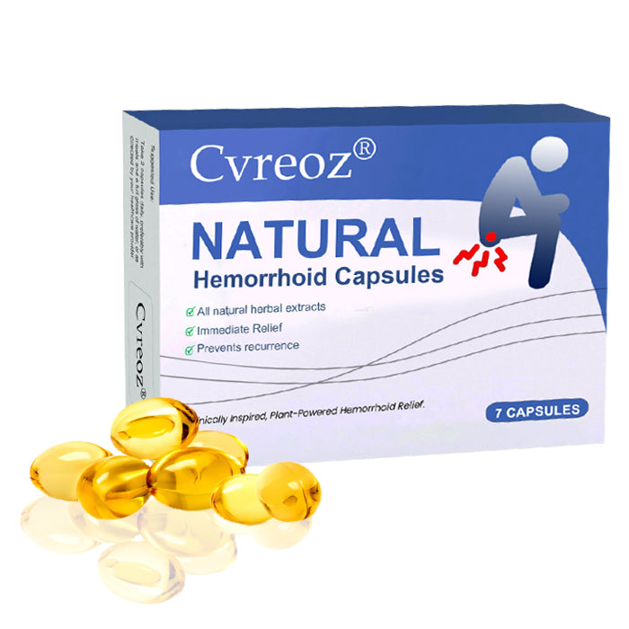 🔥Vânzări fierbinți - 50% OFF🔥Cvreoz® Natural Hemorrhoid CapsulesAcumpărați mai mult Economisiți mai mult