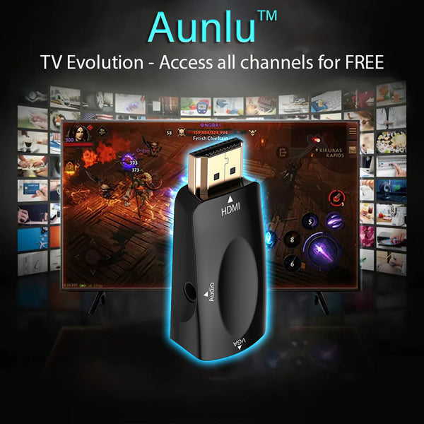 📺 Aunlu™ Smart TV Streaming Box - Urmăriți toate canalele gratuit (fără reclame, fără costuri lunare)