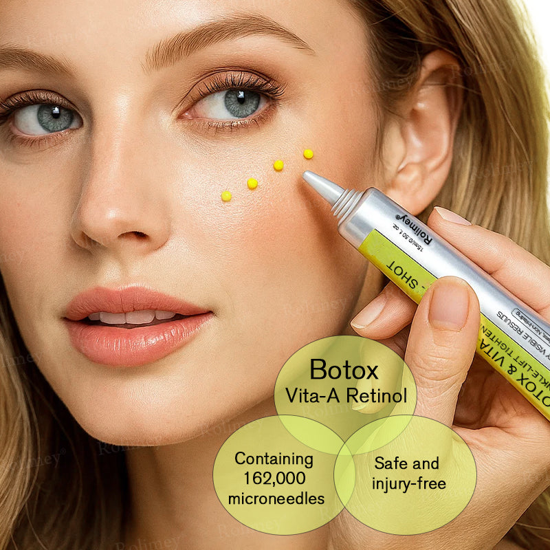 💛✅Az USA-ban gyártva és onnan szállítva 💫Rolimey® Botox & Vita-A Retinol Shot ránctalanító és feszesítő krém – Utolsó napos akció 70% kedvezmény