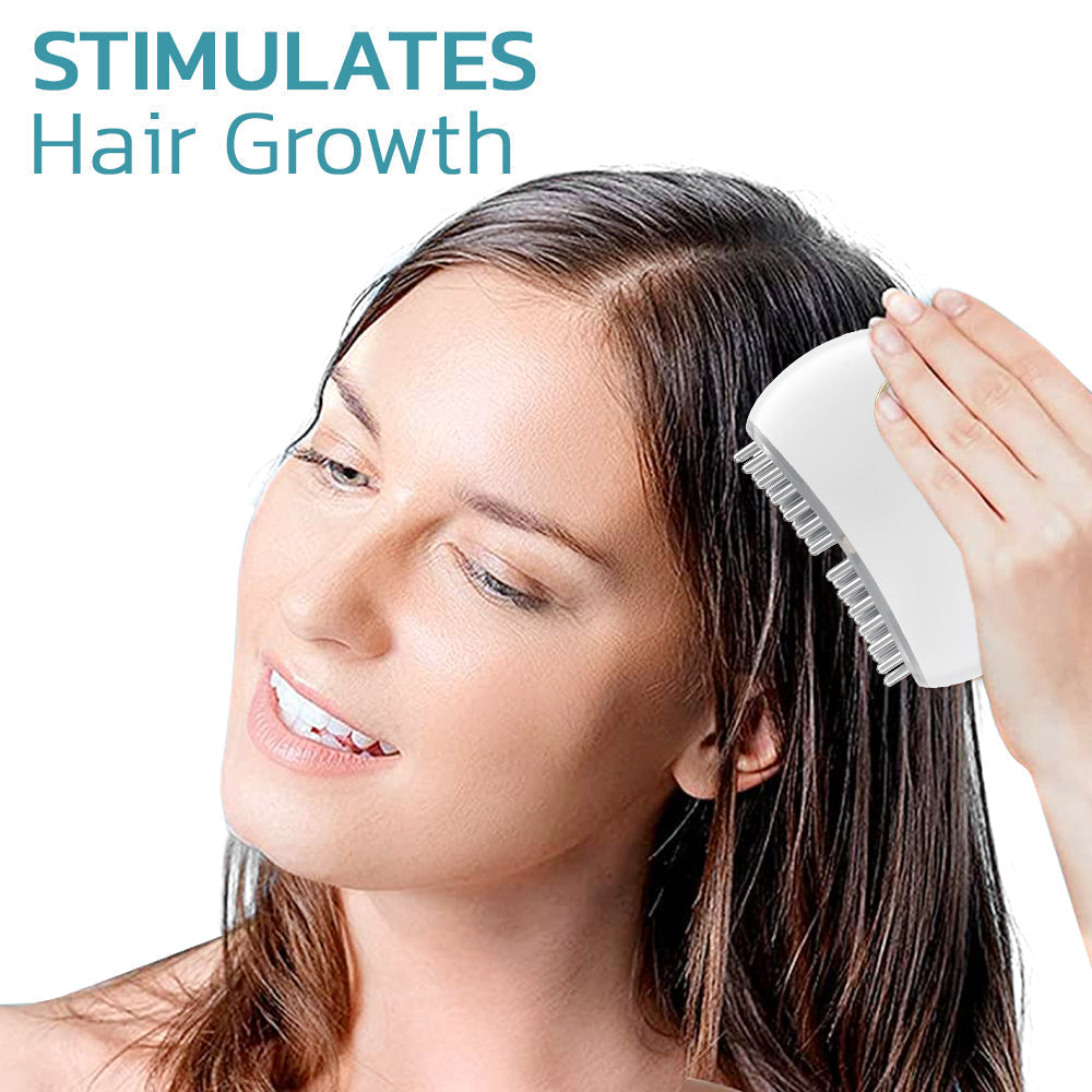 Dispozitiv de masaj al scalpului cu puncte acupuncturale și EMS